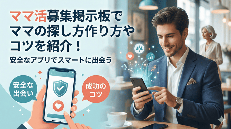 ママ活募集掲示板でママの探し方作り方やコツを紹介！